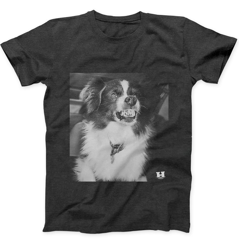 Help Camiseta Jamo - Vintage Negro