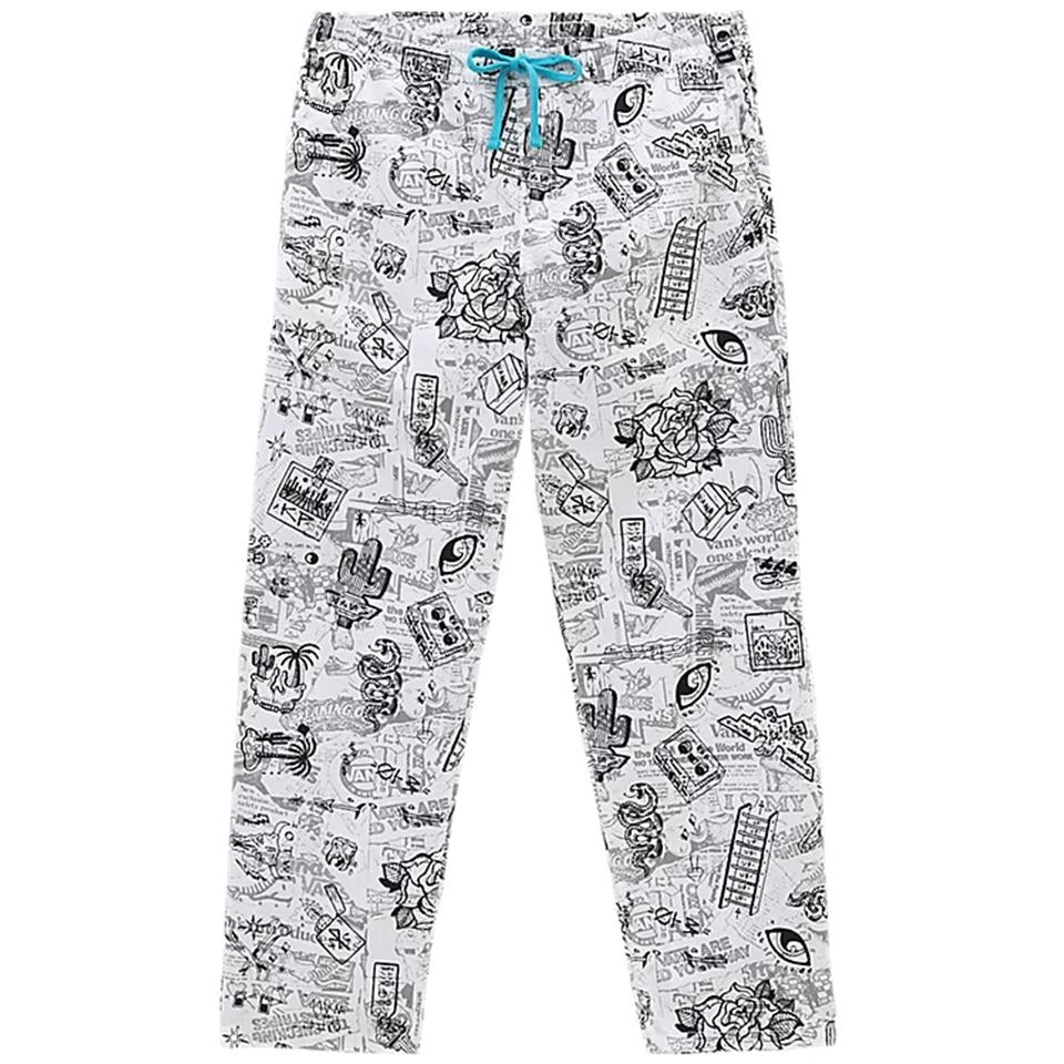 Vans Kevin Peraza Range Loose Tapered Pant - White/Black