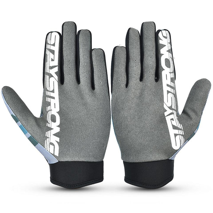 Stay Strong Icon Line Youth Gloves - Teal