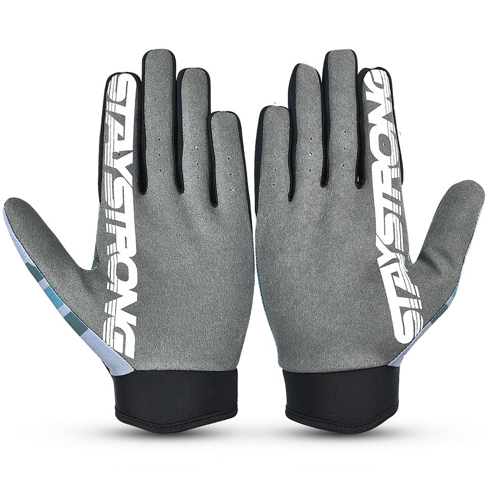 Stay Strong Icon Line Youth Gloves - Teal