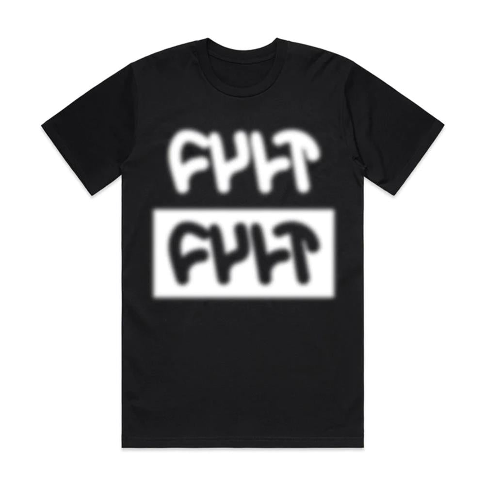 Cult Blurred T-Shirt - Black