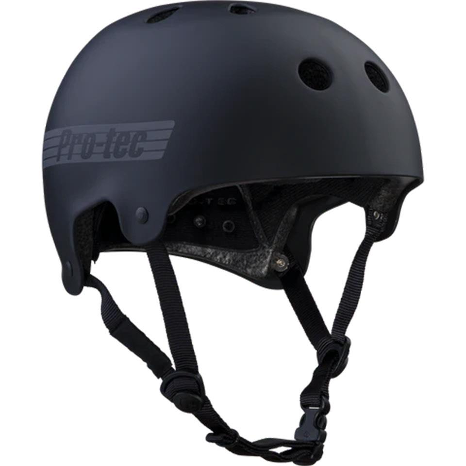 Pro-Tec Casco della vecchia scuola - opaco Nero
