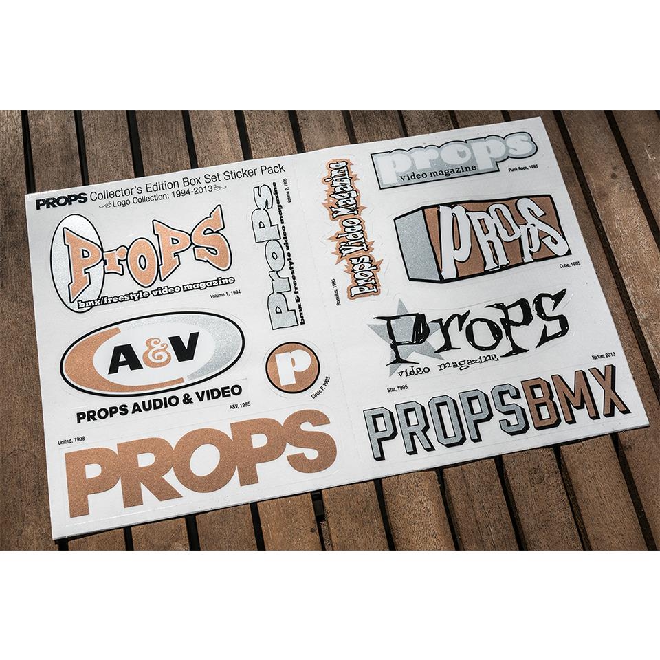 Props Collector's Edition Box Set Sticker Sheet