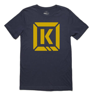 Kink Représenter le t-shirt - marine / or