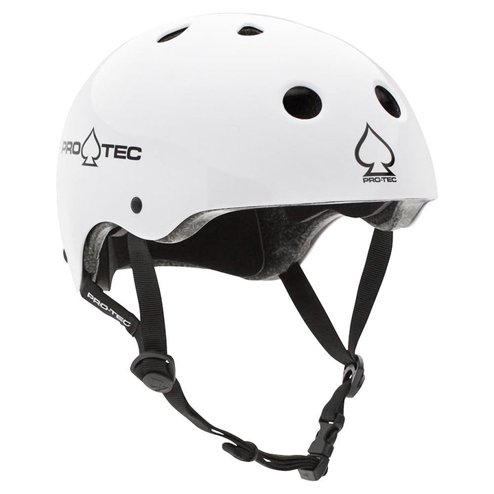 Pro-Tec Casco classico - bianco lucido