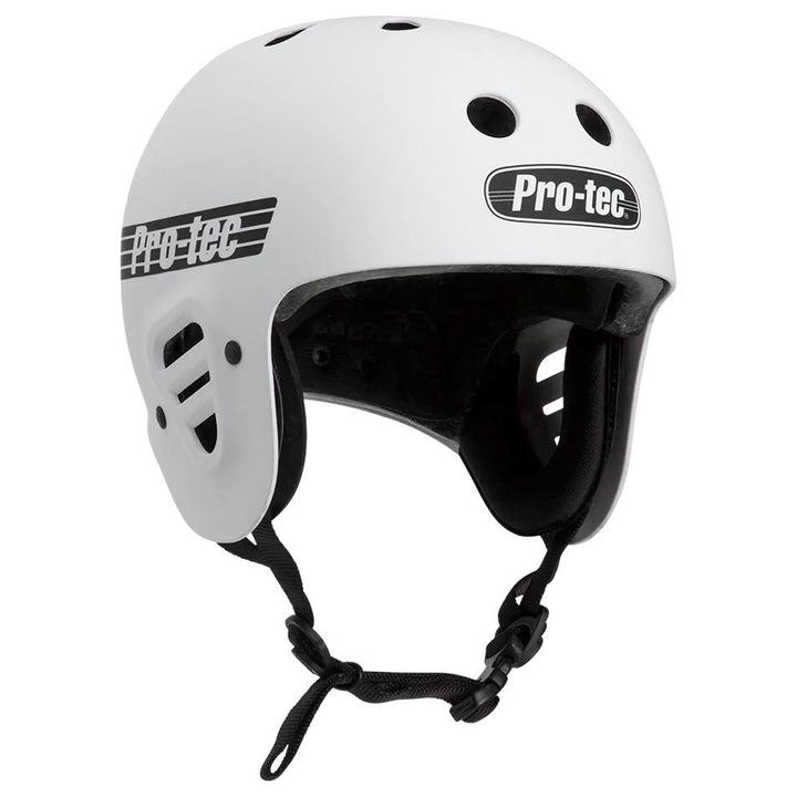 Pro-Tec Casco tagliato pieno - bianco opaco