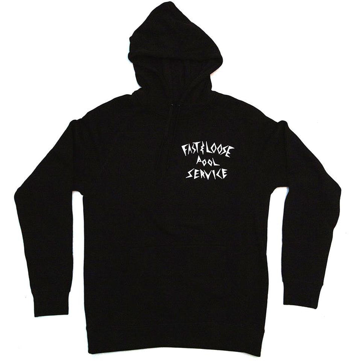 Fast And Loose Pool Service Hoodie - Schwarz