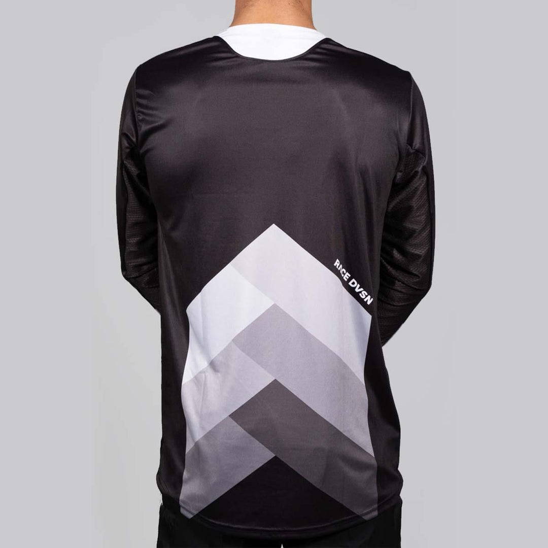 Stay Strong Chevron Race Jersey - Black