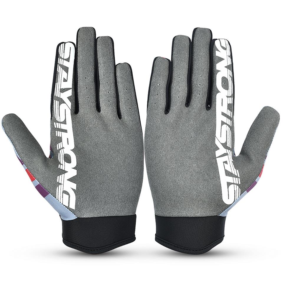 Stay Strong Icon Line Gloves - Wine