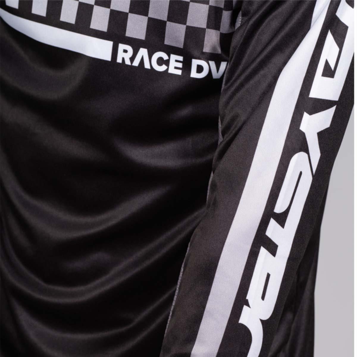 Stay Strong Checker Race Jersey - Noir