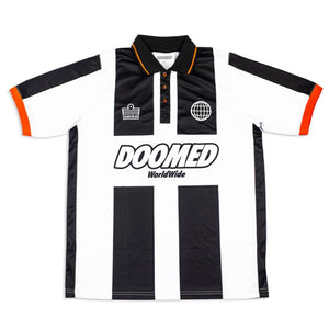 Doomed X Admiral 1897 Camisa de fútbol Negro/Blanco
