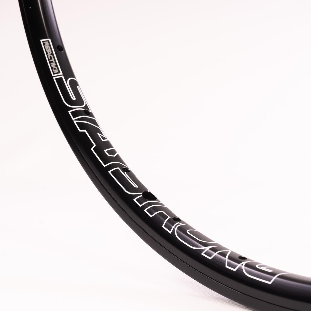 Stay Strong Reactiv 2 20", 28H Race Rim (1-1/8") - Front/ Black