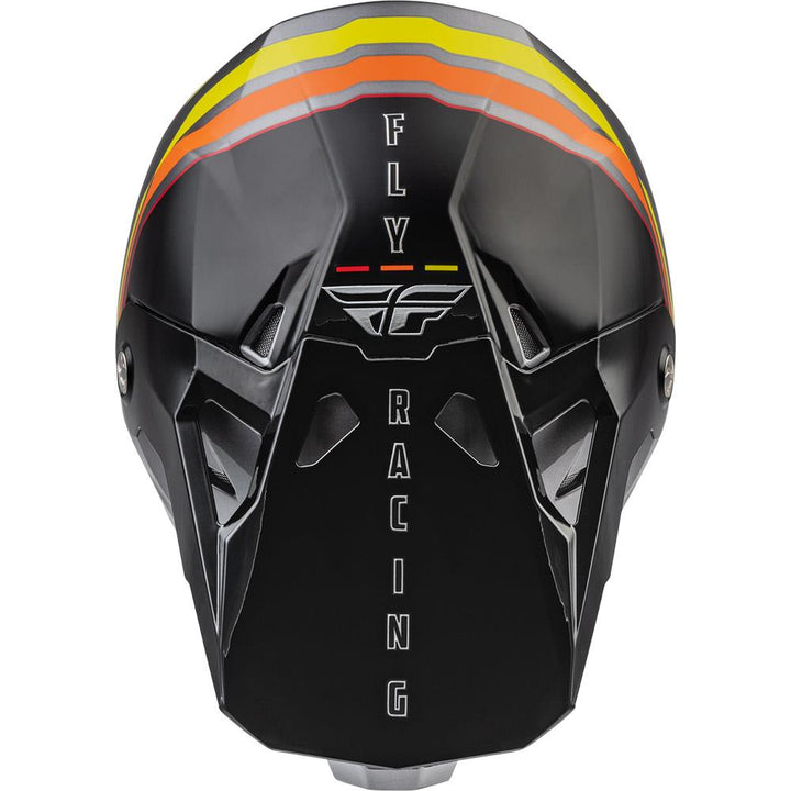 Fly Racing Youth Formula CP Speeder S.E. Helmet - Black/Yellow/Red
