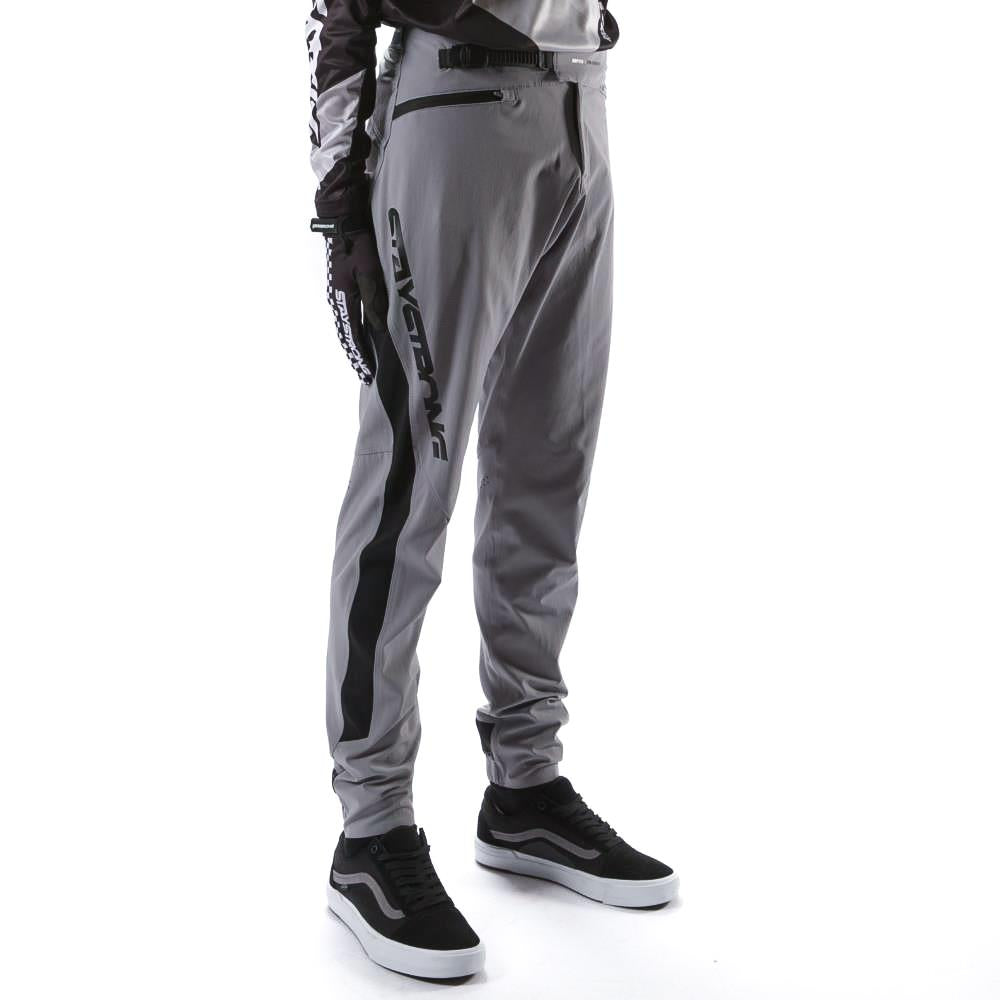 Stay Strong V2 Race Pants - Grey/Black