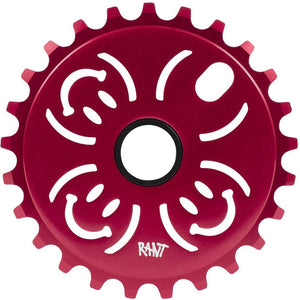 Red Rant H.A.B.D Chainring 