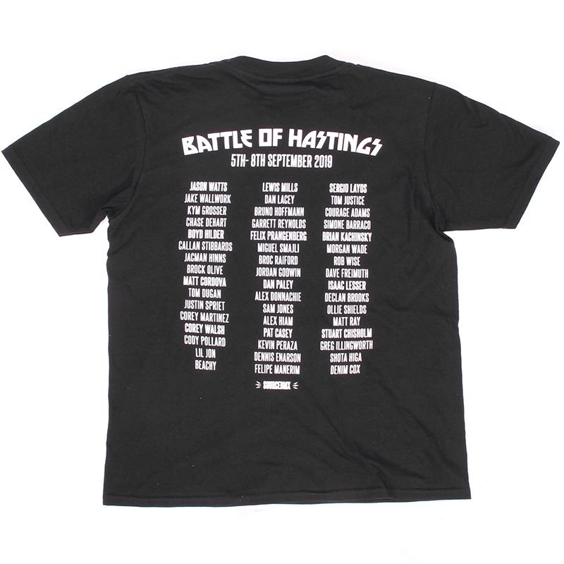 Fonte Battle of Hastings 2019 Giovani Tee - Nero