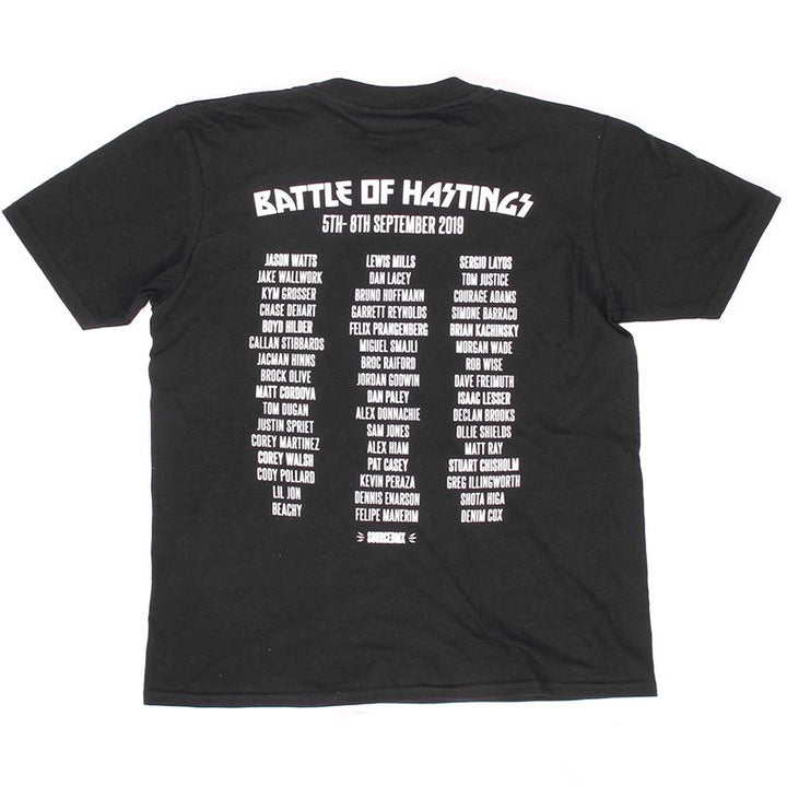 Fonte Battle of Hastings 2019 Giovani Tee - Nero