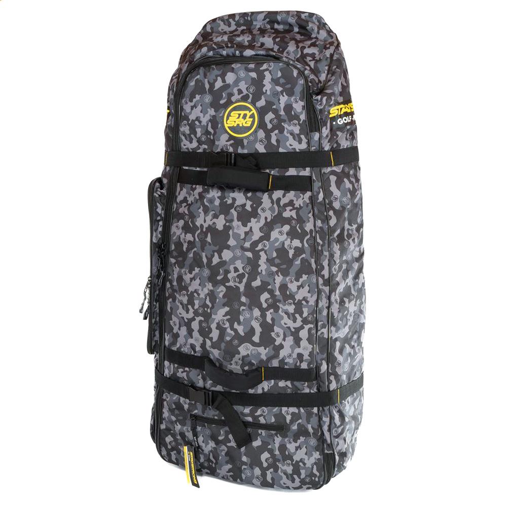Stay Strong V2 Pro Serie Golf/Bike Bag - Nero/Grigio camo
