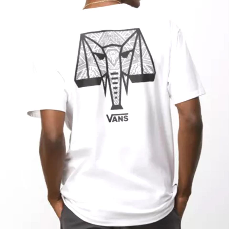 Vans x Courage Adams Off The Wall T-Shirt - White