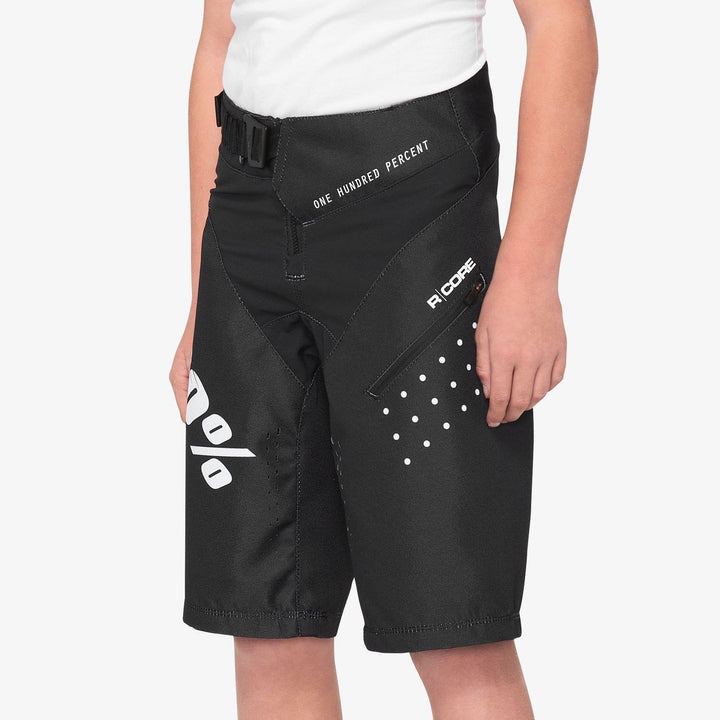 Gara R-core al 100% Giovani Pantaloncini - Nero