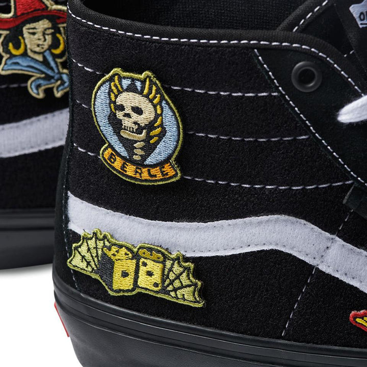 Vans Skate Sk8 Hi Decon - Elijah Berle Black/Black