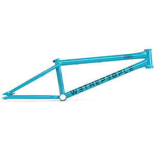 We The People Utopia Hybrid BMX Frame in Neon Teal