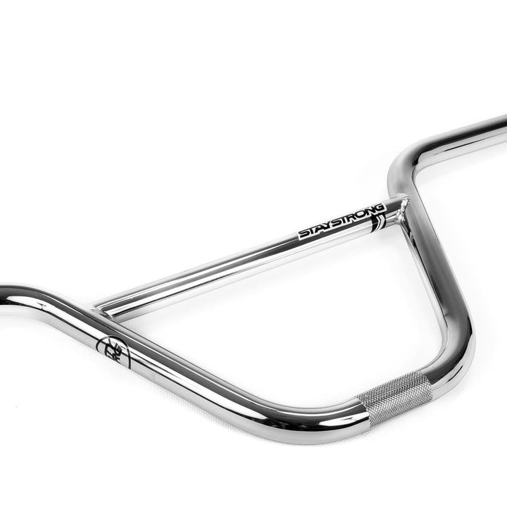 Stay Strong Chevron Straight Race Bars - 8 "