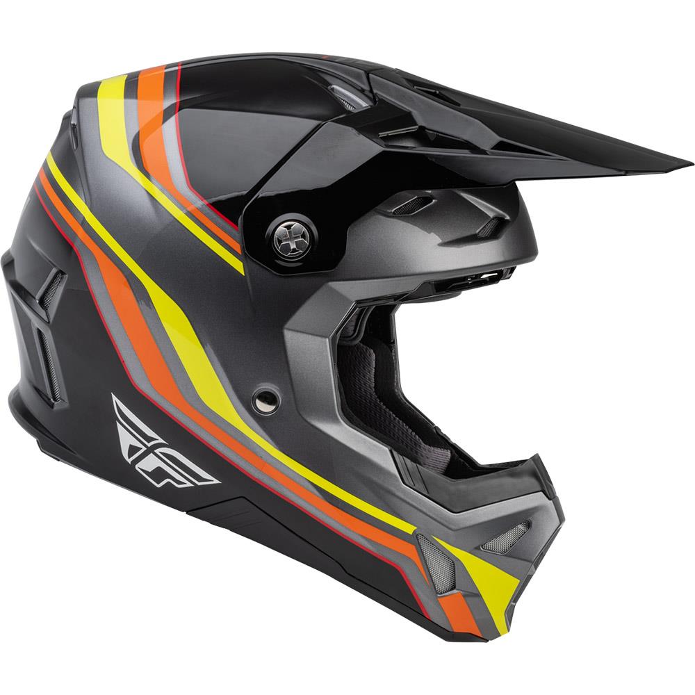 Fly Racing Formula CP Speeder S.E. Helmet - Black/Yellow/Red