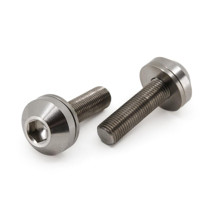 Source Titanium Female Flush Button Hub Bolts