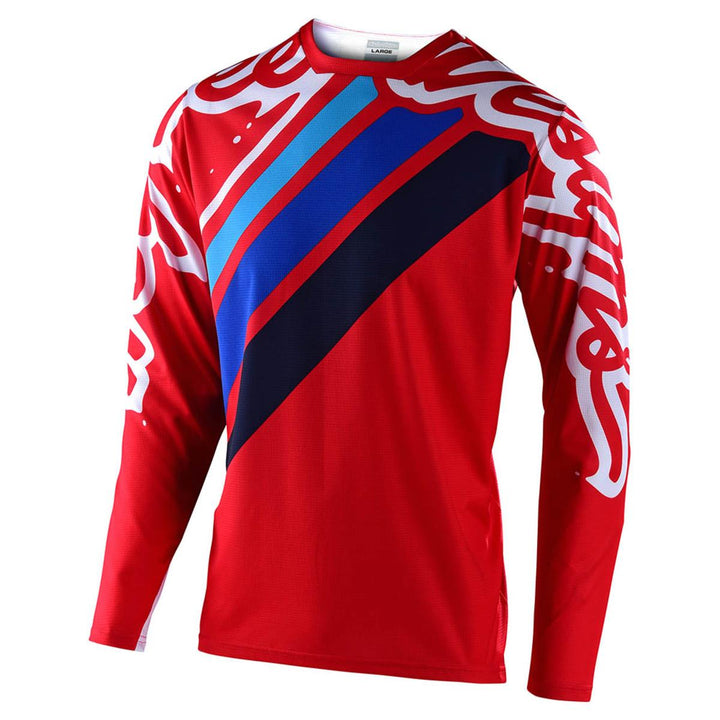 Troy Lee Sprint Seca 2.0 Race Jersey - Red/Navy