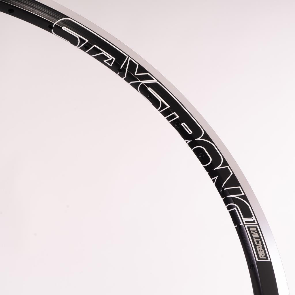 Stay Strong Reactiv 2 20", 36H Race Rim (1.5") - Rear/ Black